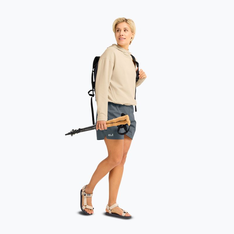 Women's sandals Jack Wolfskin Taiga oyster 5