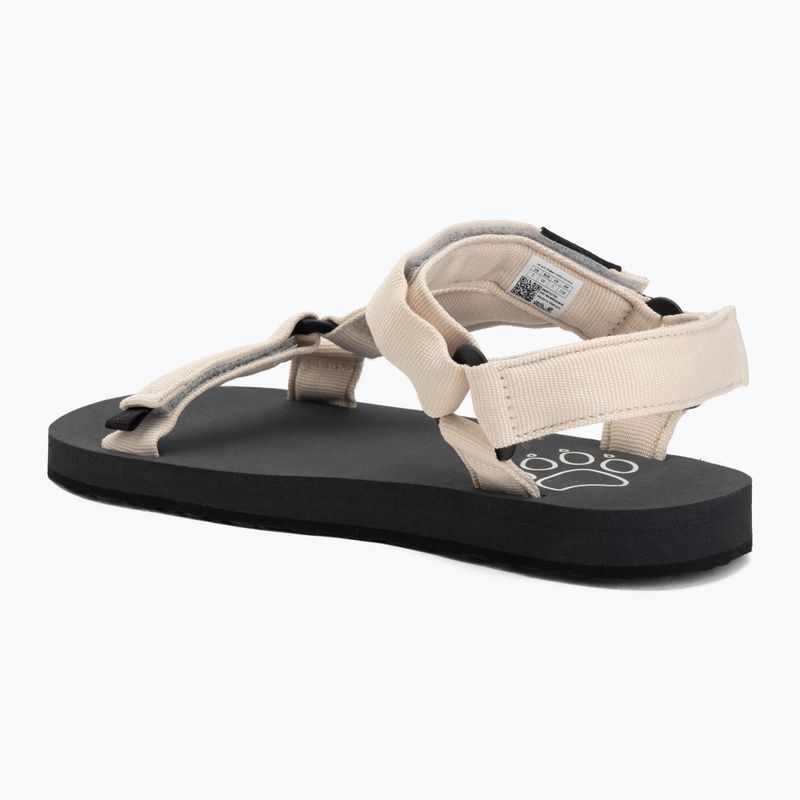 Women's sandals Jack Wolfskin Taiga oyster 3