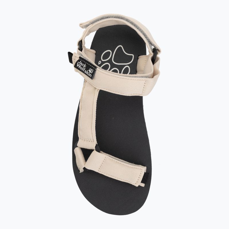 Women's sandals Jack Wolfskin Taiga oyster 5