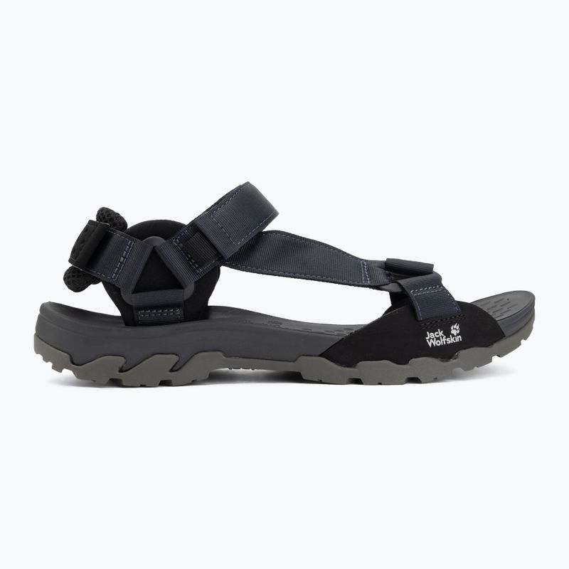 Men's sandals Jack Wolfskin Ridge black 2