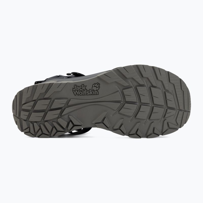 Men's sandals Jack Wolfskin Ridge black 4