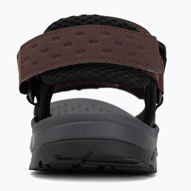 Men's sandals Jack Wolfskin Ridge dark mahogany 6