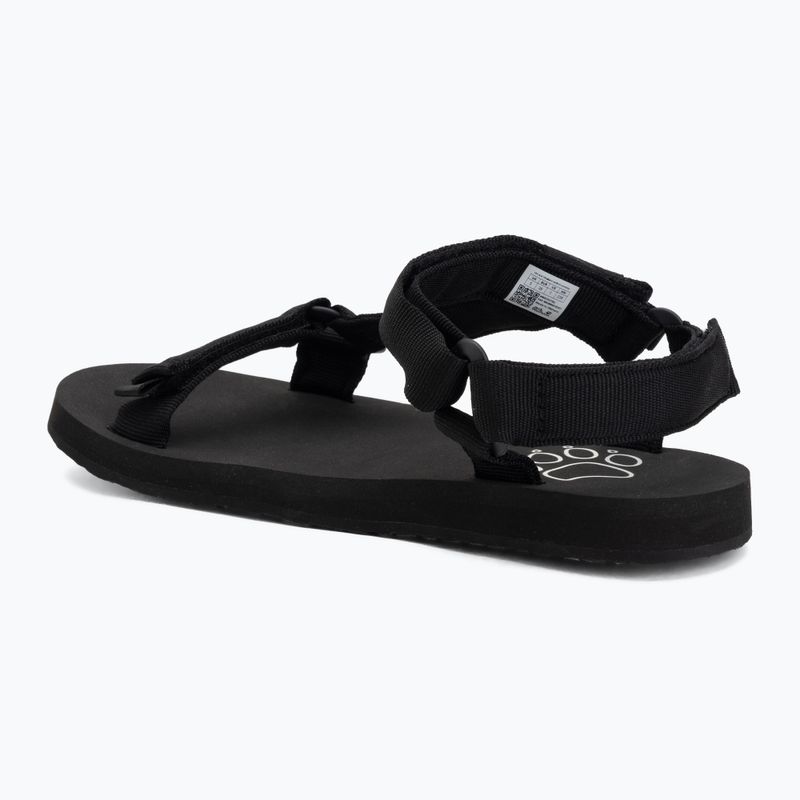Women's sandals Jack Wolfskin Taiga black 3