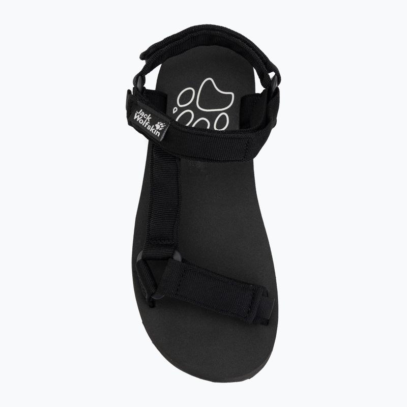Women's sandals Jack Wolfskin Taiga black 5