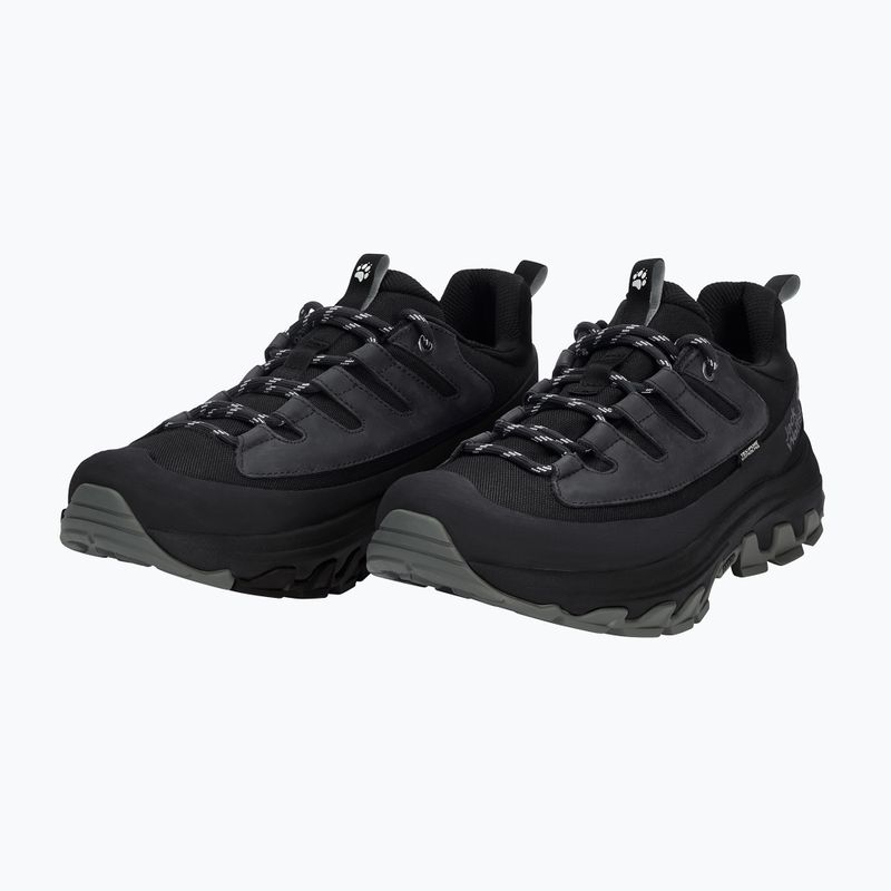 Men's trekking boots Jack Wolfskin Apex Hike Texapore Low black 2