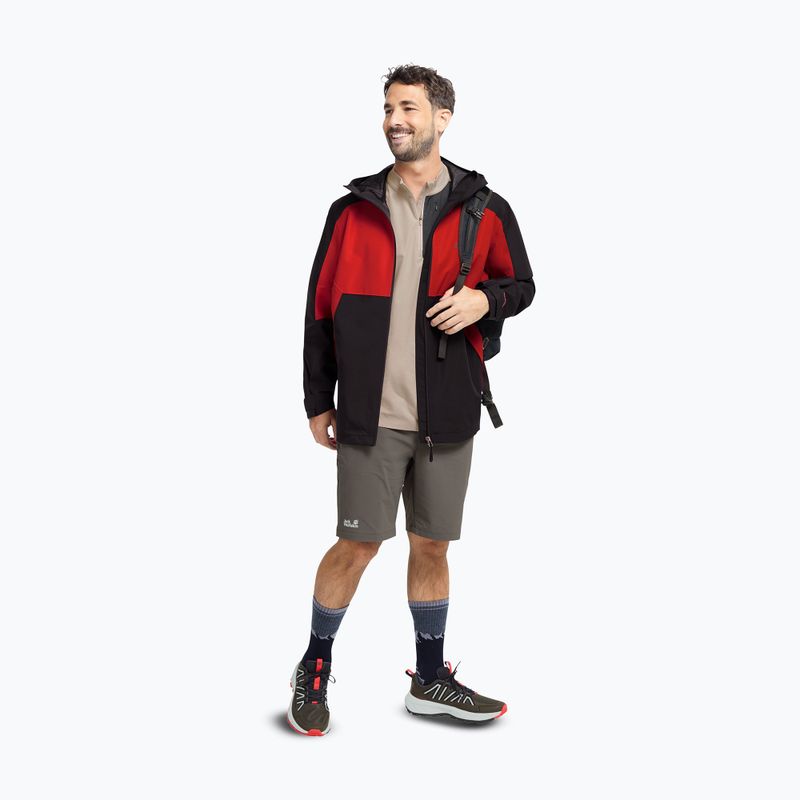 Men's hiking boots Jack Wolfskin Wild Hike Low obsidian moss 5