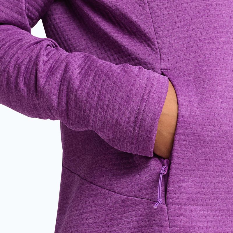 Women's fleece sweatshirt Jack Wolfskin Anytrail Full Zip freesia 6