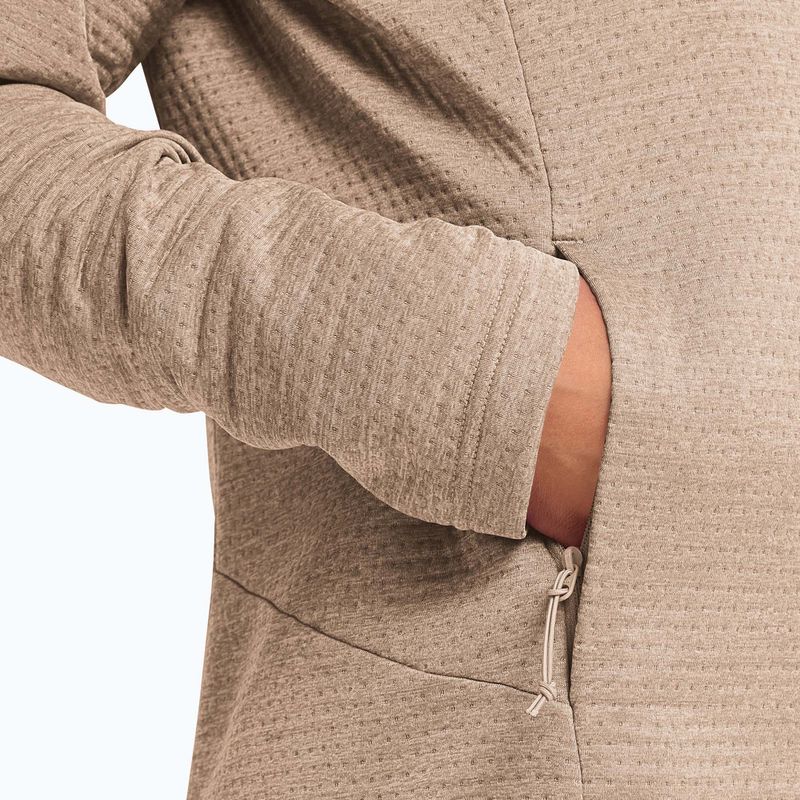 Women's fleece sweatshirt Jack Wolfskin Anytrail Full Zip oat 6