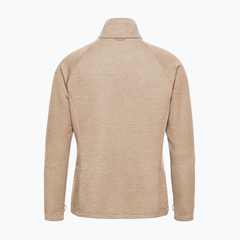 Women's fleece sweatshirt Jack Wolfskin Anytrail Full Zip oat 8