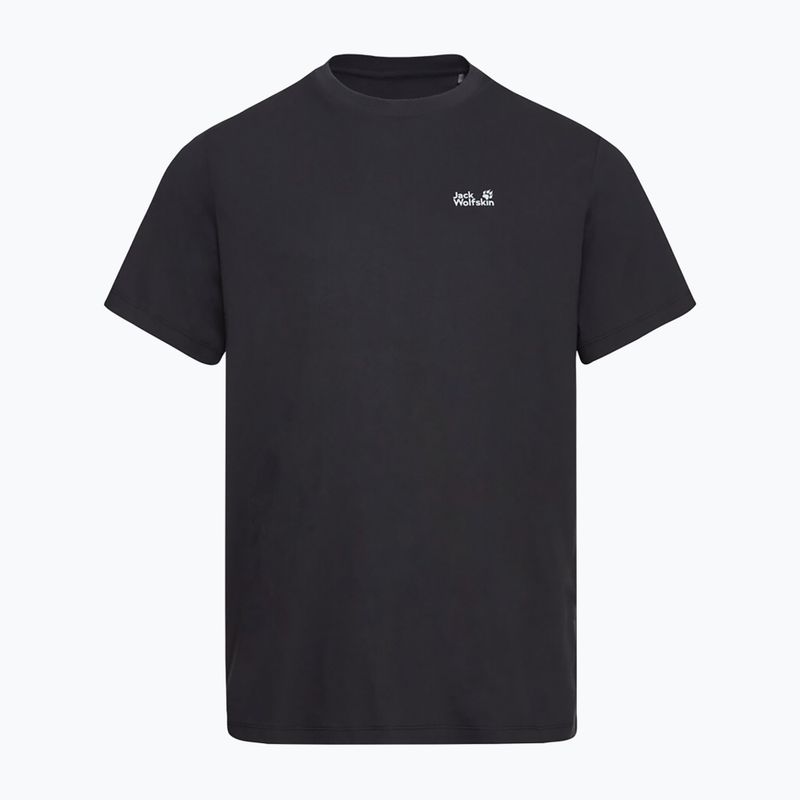 Men's T-shirt Jack Wolfskin Essential black 5