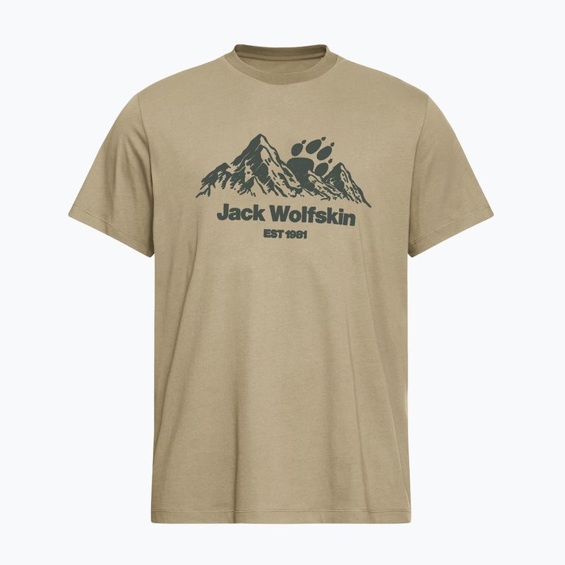 Men's T-shirt Jack Wolfskin Carefree hazel wood 5