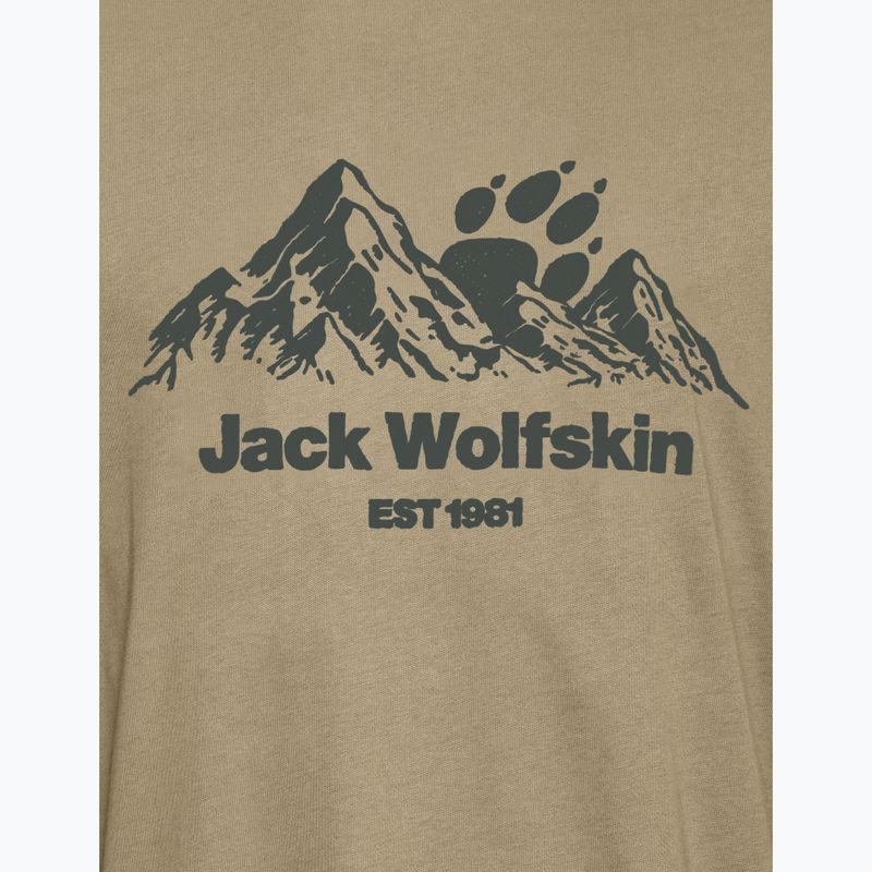 Men's T-shirt Jack Wolfskin Carefree hazel wood 7