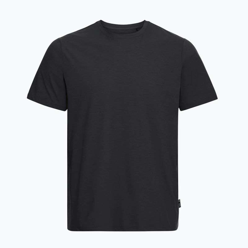 Men's T-shirt Jack Wolfskin Travel black 5