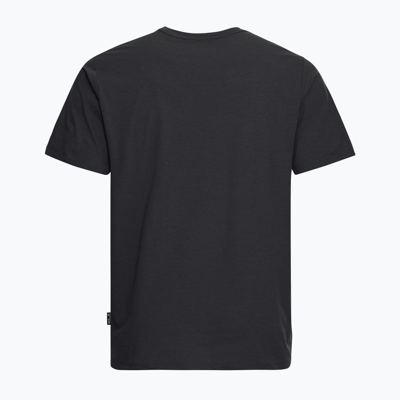 Men's T-shirt Jack Wolfskin Travel black 6