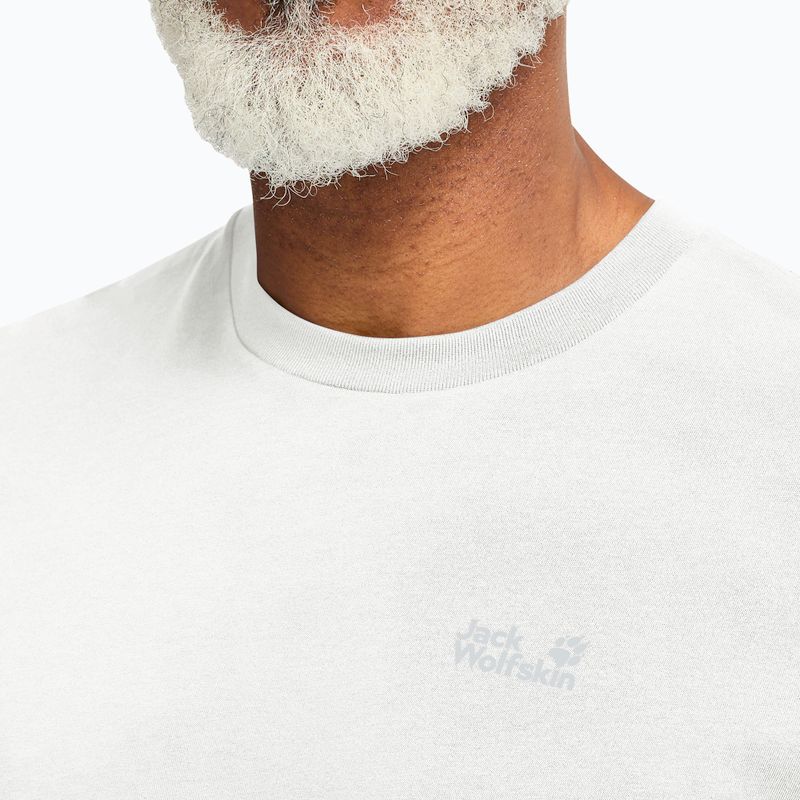 Men's T-shirt Jack Wolfskin Essential stark white 4