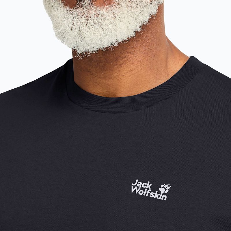 Men's T-shirt Jack Wolfskin Essential dark navy 4