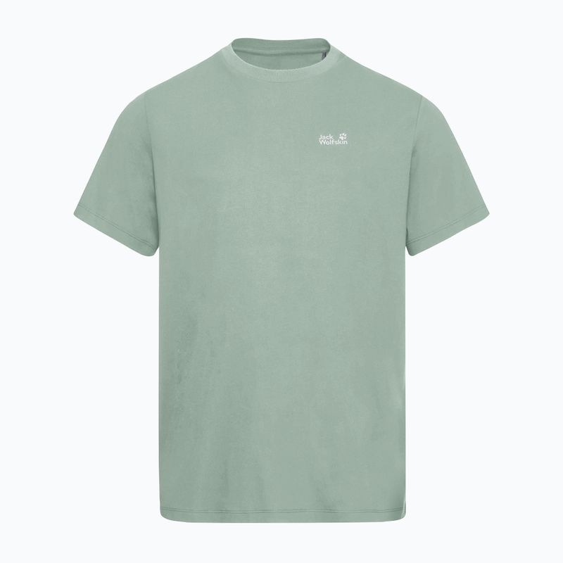 Men's T-shirt Jack Wolfskin Essential green zinnia 5