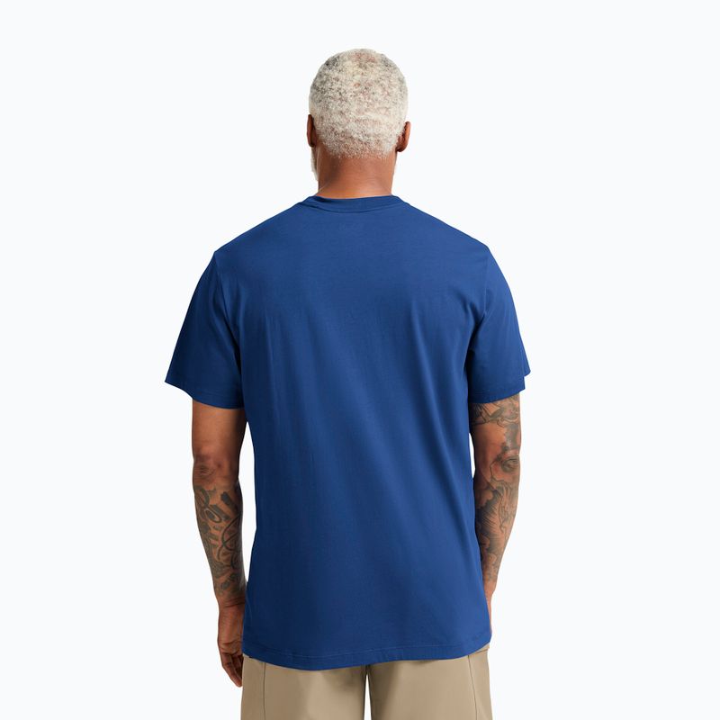 Men's T-shirt Jack Wolfskin Essential blue orchid 3