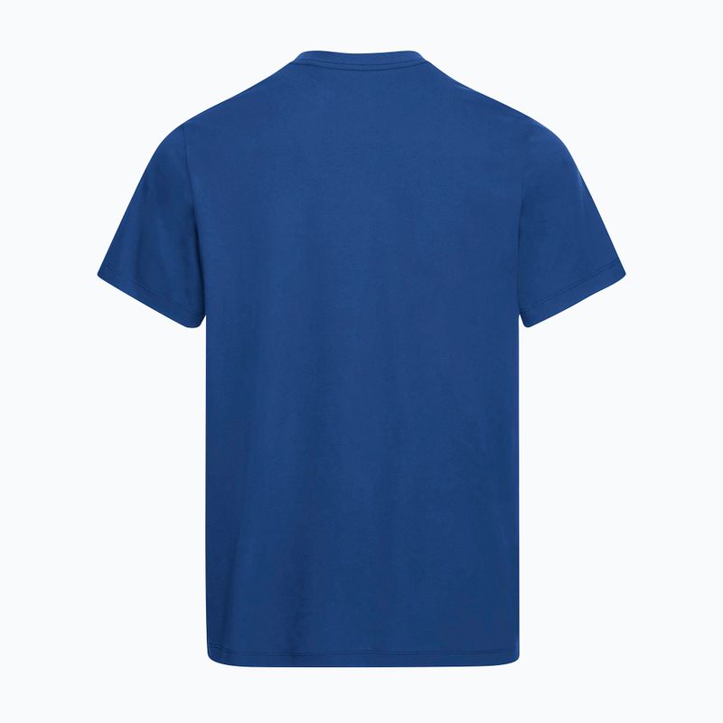Men's T-shirt Jack Wolfskin Essential blue orchid 6