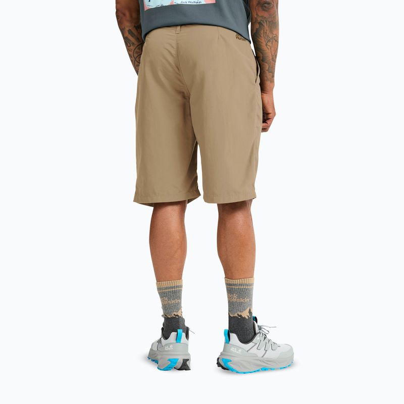 Men's trekking shorts Jack Wolfskin Duneland hazel wood 3