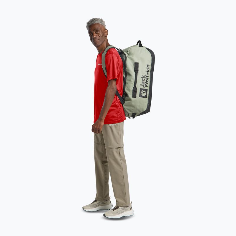 Men's trekking T-shirt Jack Wolfskin Tech T siren red 2