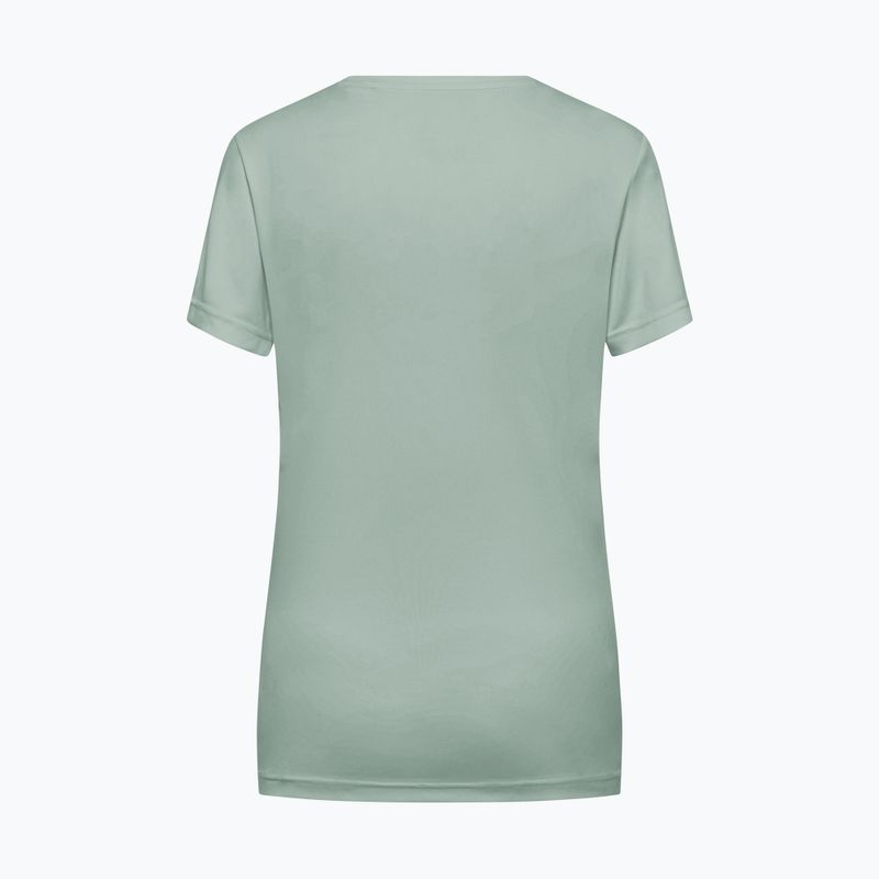 Women's trekking T-shirt Jack Wolfskin Tech T green zinnia 7