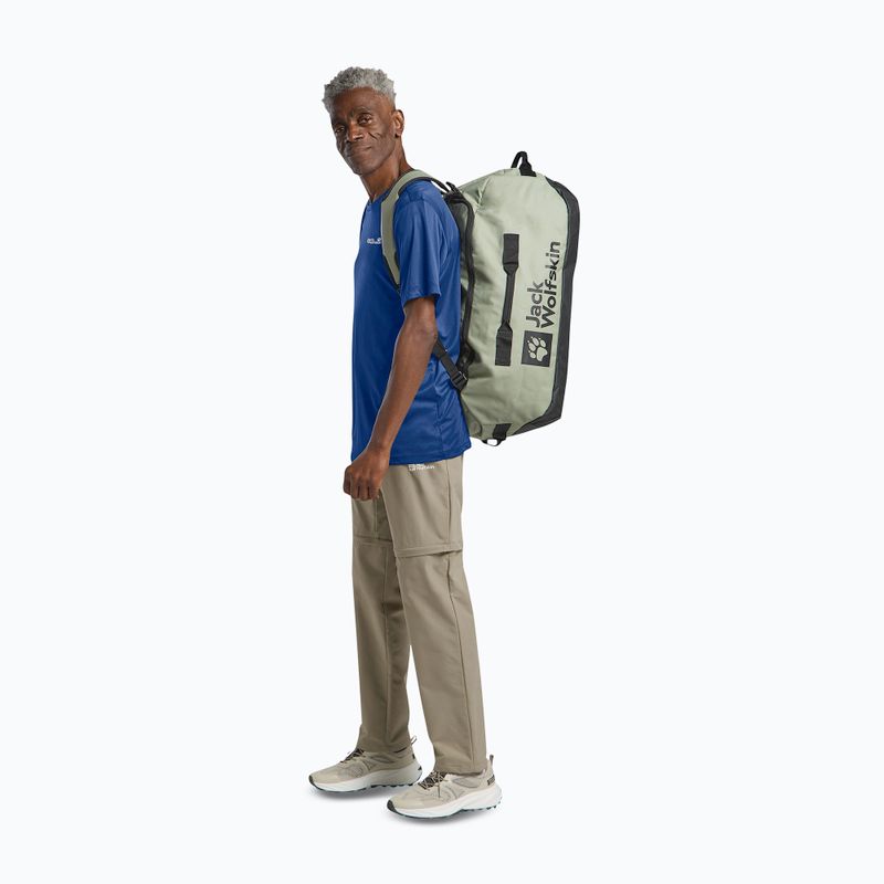 Men's trekking T-shirt Jack Wolfskin Tech T blue orchid 2