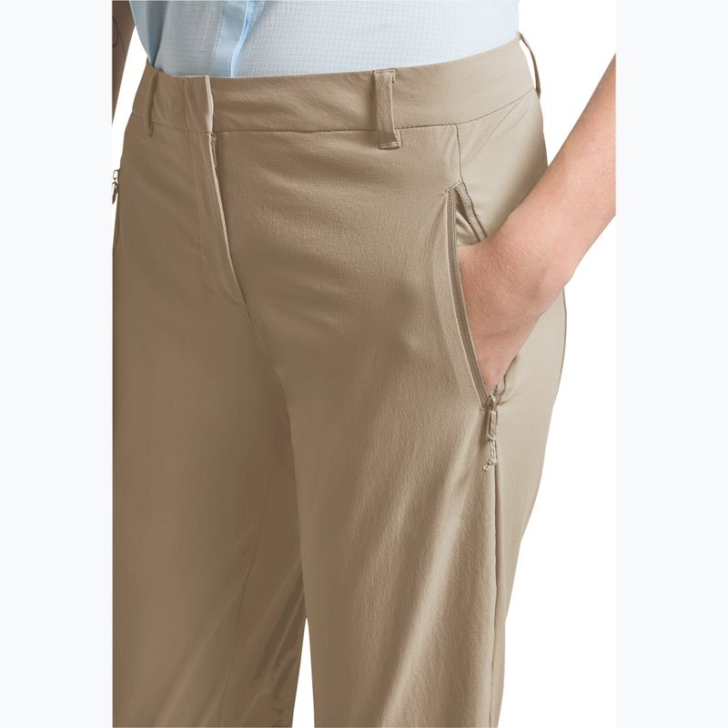 Women's trekking trousers Jack Wolfskin Hikeout hazel wood 4