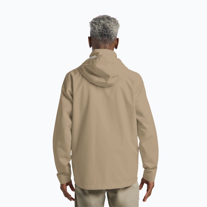 Men's rain jacket Jack Wolfskin Trailtime 2L hazel wood 3