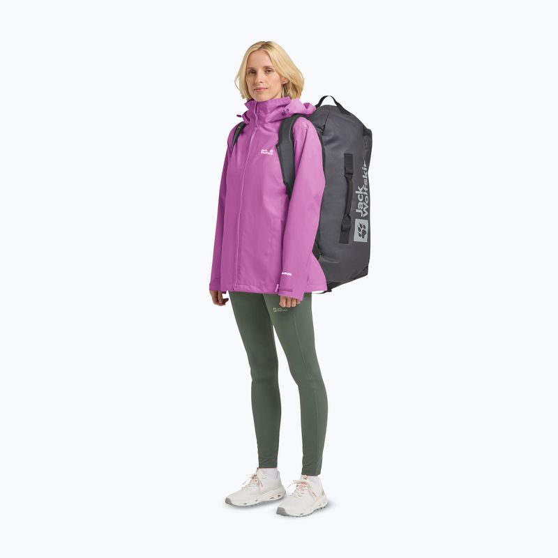 Women's rain jacket Jack Wolfskin Trailtime 2L foxglove 2