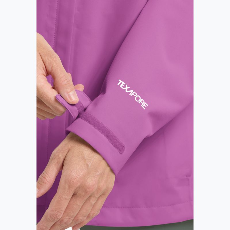 Women's rain jacket Jack Wolfskin Trailtime 2L foxglove 6