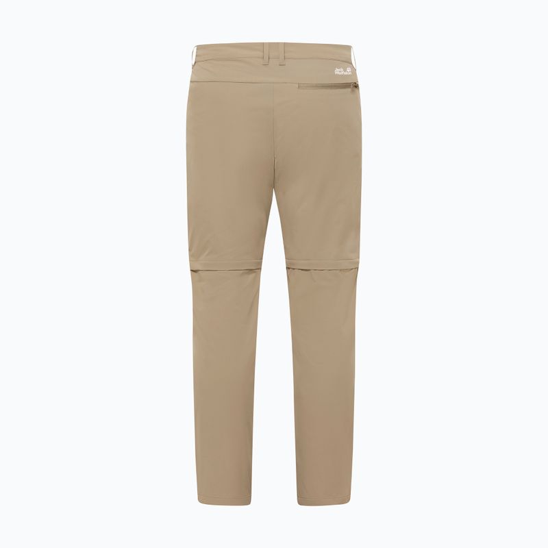 Men's trekking trousers Jack Wolfskin Pico Trail Zip Off hazel wood 9