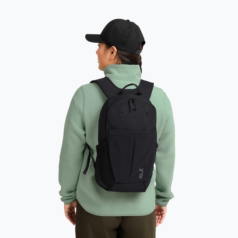 Urban backpack Jack Wolfskin Yuma 14 l black 10