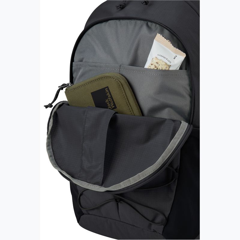 Urban backpack Jack Wolfskin Yuma 18 l black 8