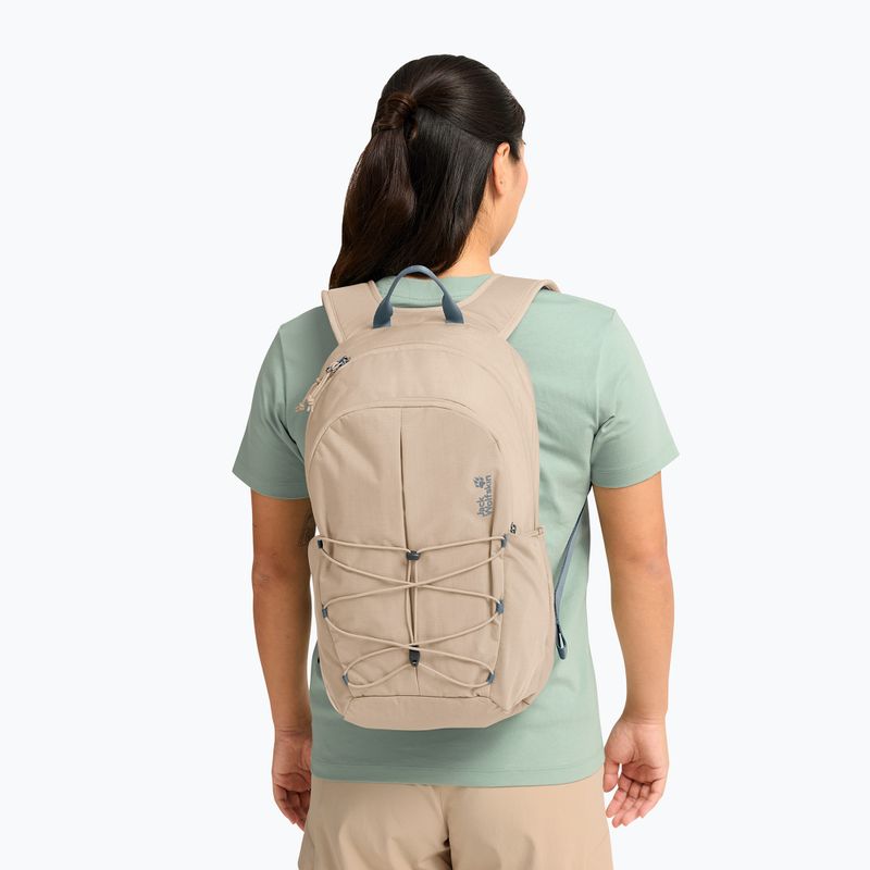 Urban backpack Jack Wolfskin Yuma 18 l oyster 10