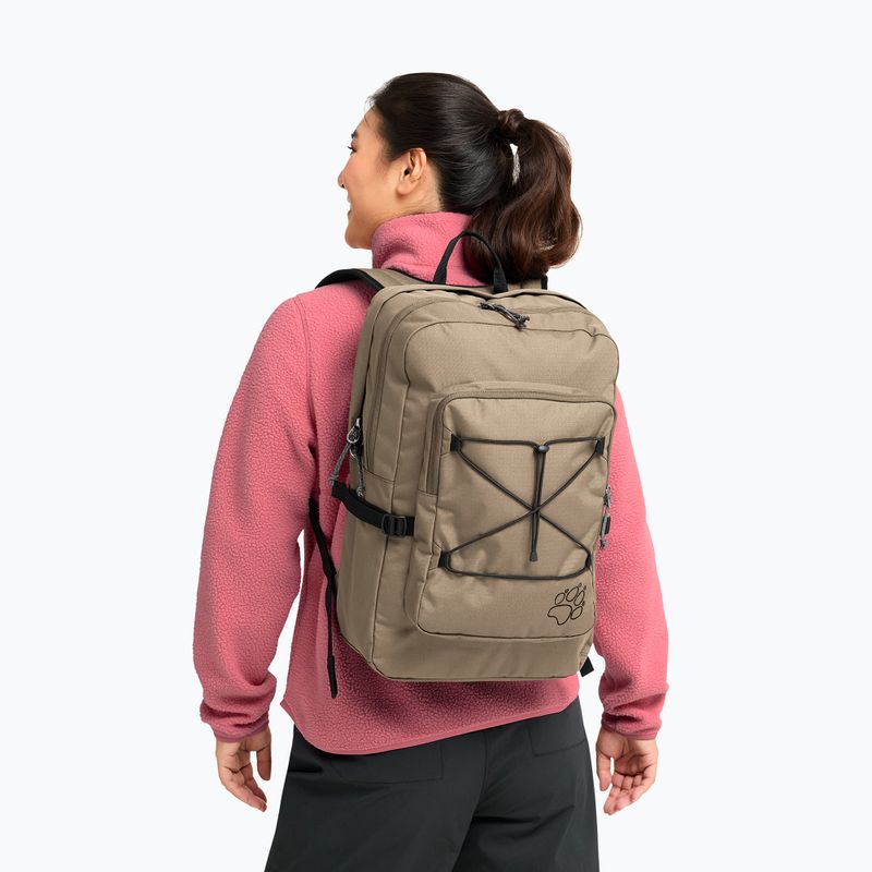 Urban backpack Jack Wolfskin Berkley 24 l hazel wood 11