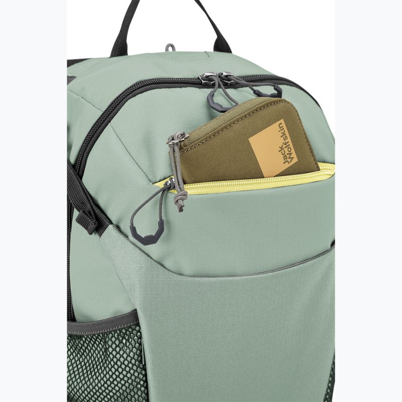 Cycling backpack Jack Wolfskin Velocity 12 l green zinnia 11
