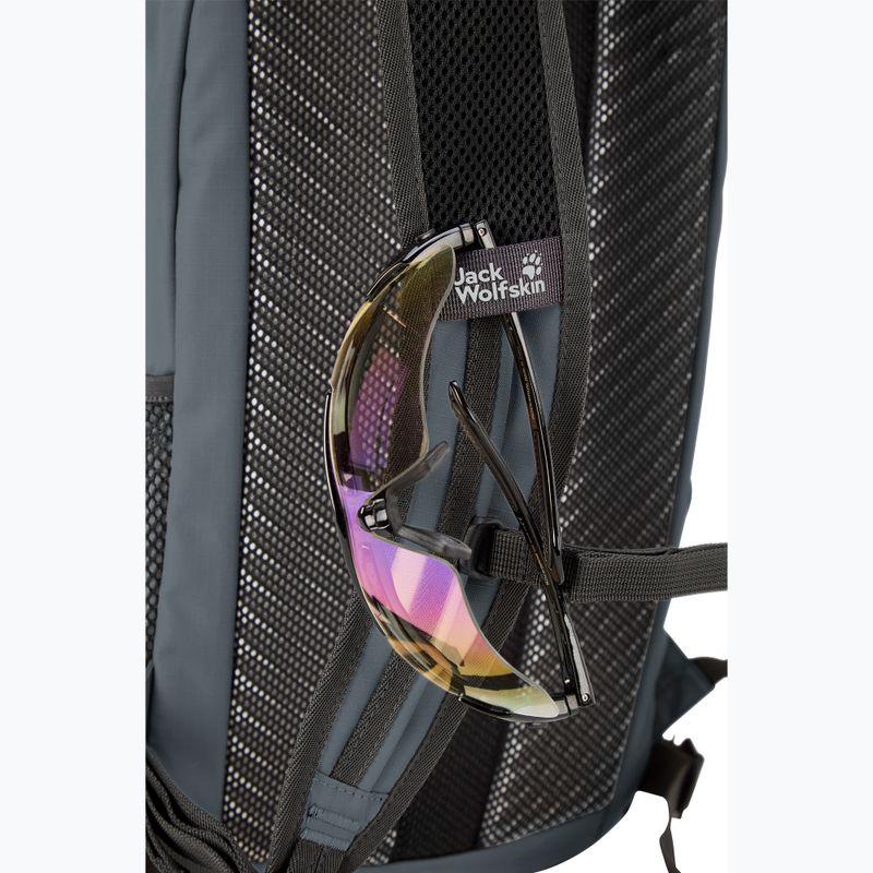 Cycling backpack Jack Wolfskin Velocity 12 l grey odessa 13