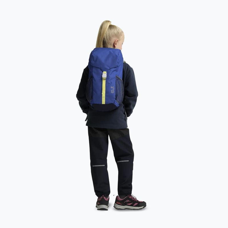 Children's hiking backpack Jack Wolfskin Explorer 15 l blue orchid 16