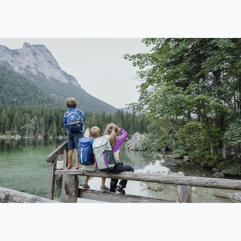Children's hiking backpack Jack Wolfskin Explorer 15 l blue orchid 17