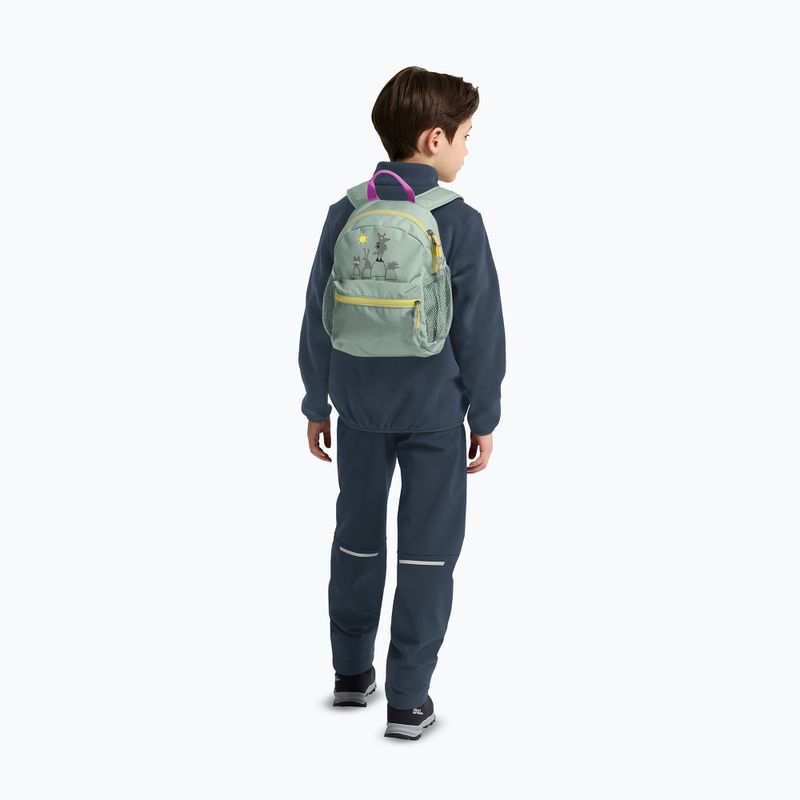 Children's hiking backpack Jack Wolfskin Little Scout 10 l green zinnia 13