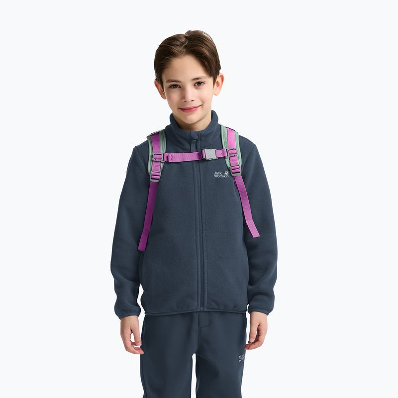 Children's hiking backpack Jack Wolfskin Little Scout 10 l green zinnia 14