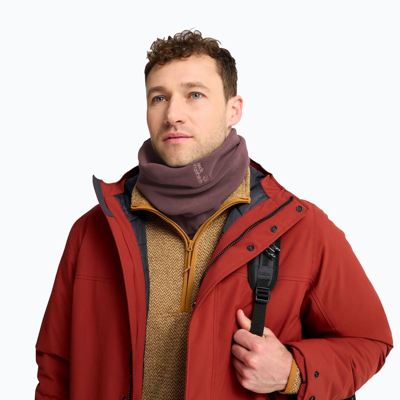 Snood Jack Wolfskin Real Stuff Loop sheer plum 5