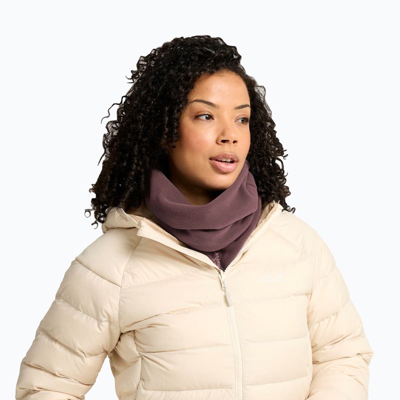 Snood Jack Wolfskin Real Stuff Loop sheer plum 6