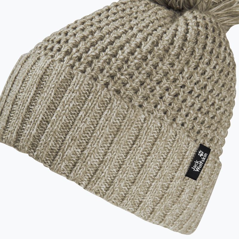 Women's winter hat Jack Wolfskin Medley Knit Beanie hazel wood 2