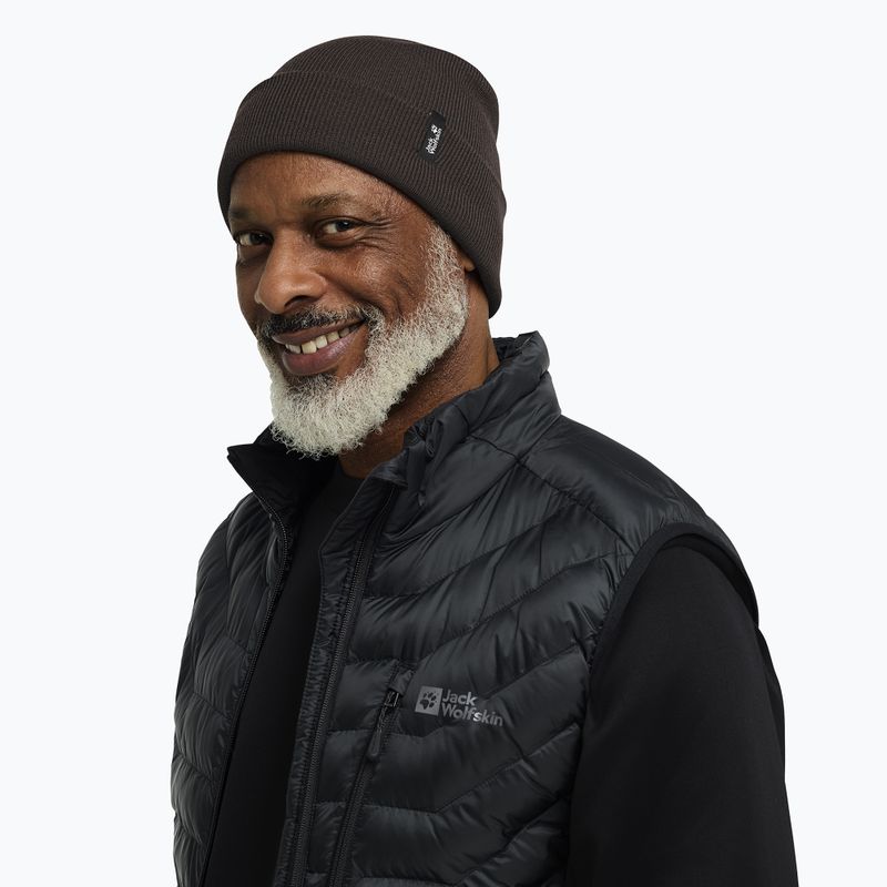 Winter hat Jack Wolfskin Rib peat 6
