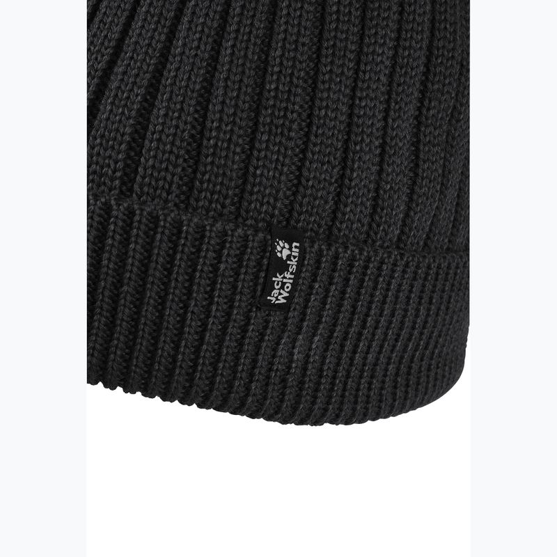 Winter hat Jack Wolfskin Pom Pom Beanie phantom 3