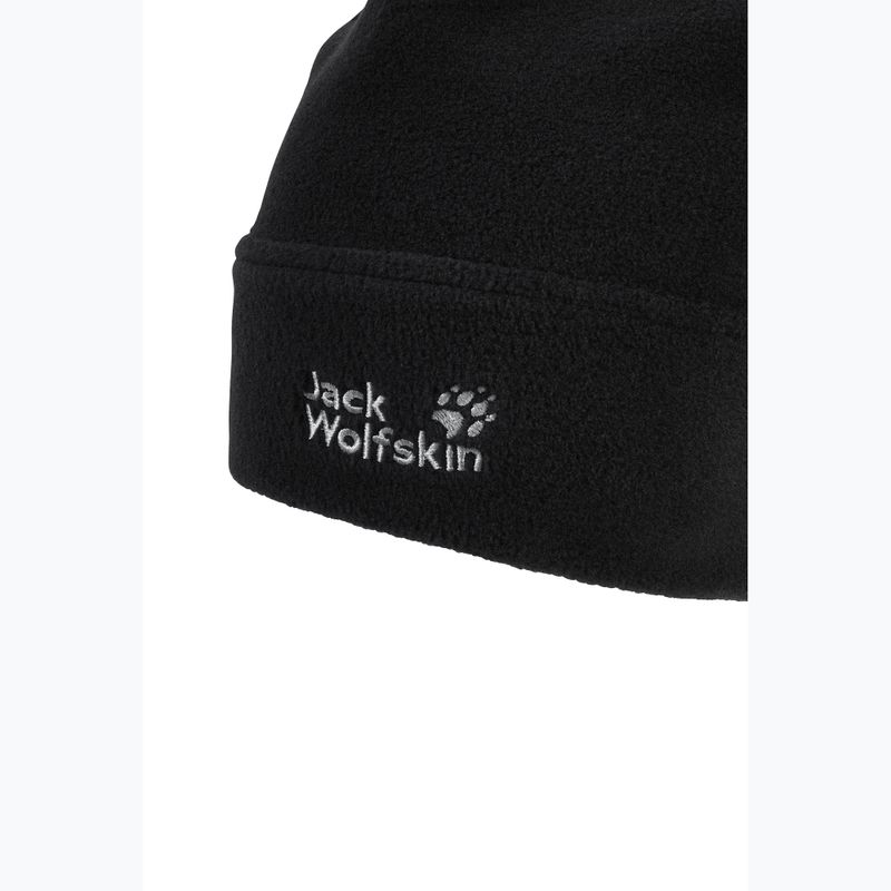 Winter hat Jack Wolfskin Real Stuff Beanie black 3