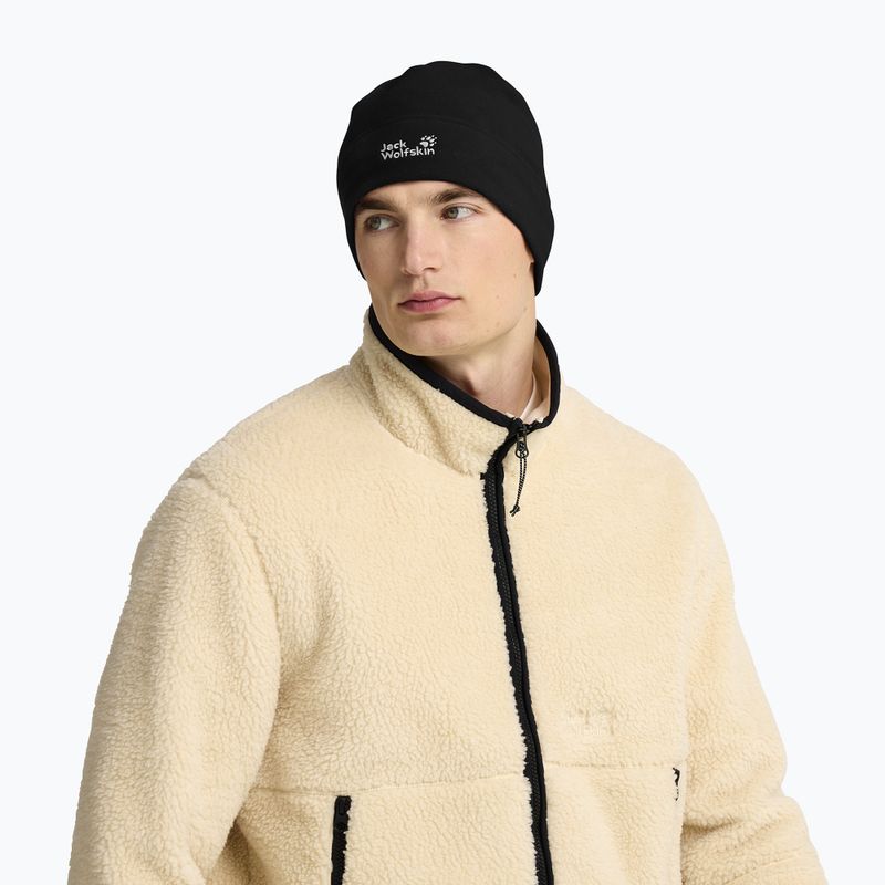 Winter hat Jack Wolfskin Real Stuff Beanie black 6
