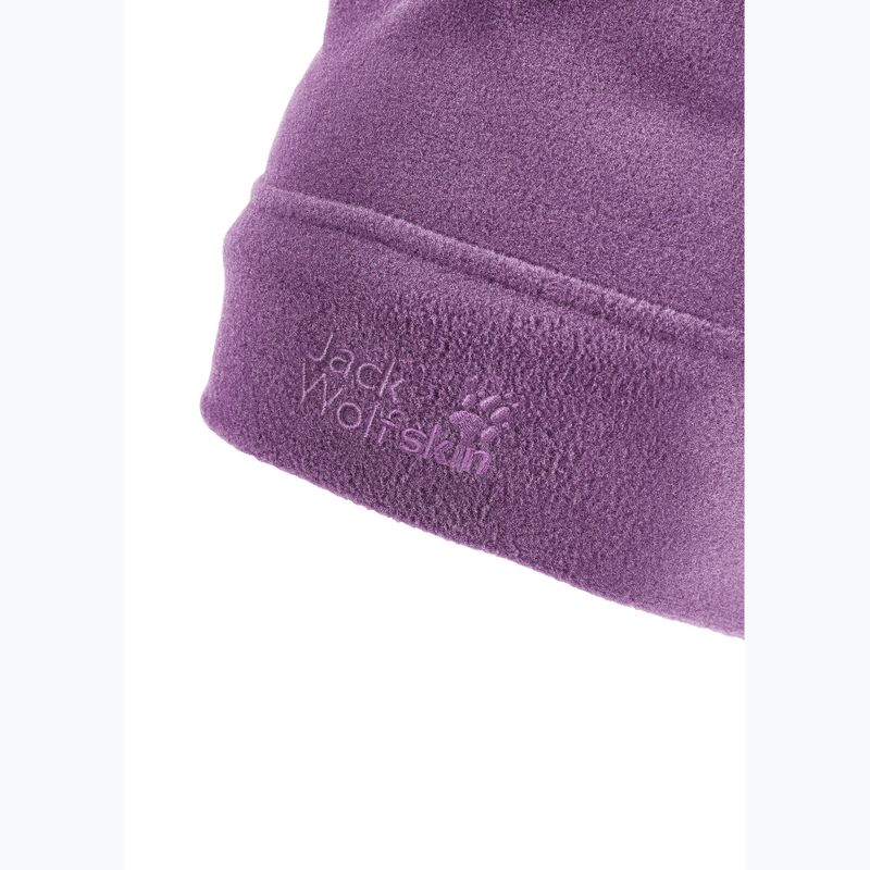 Winter hat Jack Wolfskin Real Stuff Beanie vivid orchid 2